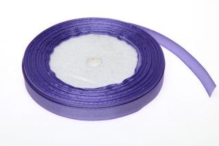 Stuha saténová 1 cm x 23 m -  růžovofialová