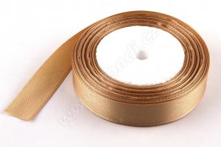 Stuha saténová 2cm x 23m - okrová