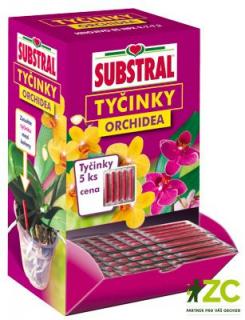 Tyčinky - Substral orchideje 5ks