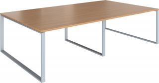 Čtyřmístná sestava stolů 362x162x75