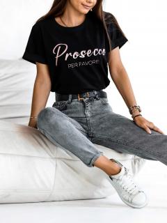 Dámské triko Prosecco černé