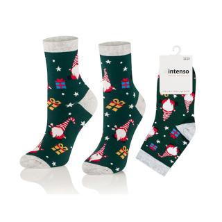 Dámské vánoční ponožky typ 6 Velikost: 35-37