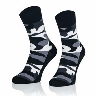 Pánské ponožky army šedé Velikost: 41-43