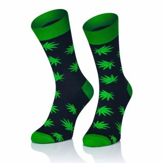 Pánské ponožky marihuana Velikost: 44-46