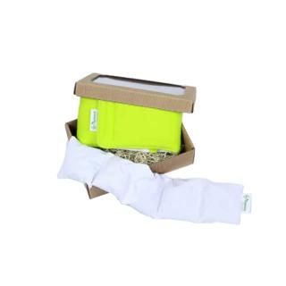 Dárkový balíček pro dospělé Barva: Zelená, Velikost: krk 45-55 cm, polštářek 8x40 cm