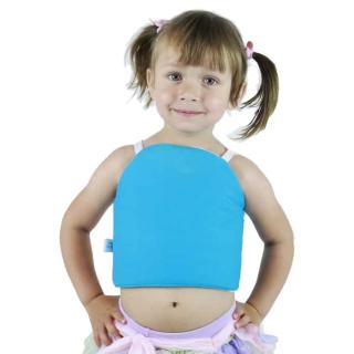 Dětský zábalový pás na hrudník, břicho, prsa, záda, kyčle Barva: Modrá, Velikost: 40 - 50 cm