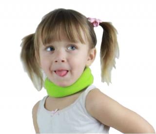Dětský zábalový pás na krk Barva: Zelená