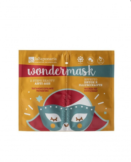 Dvoufázová pleťová maska proti stárnutí Wondermask (8+5 ml)