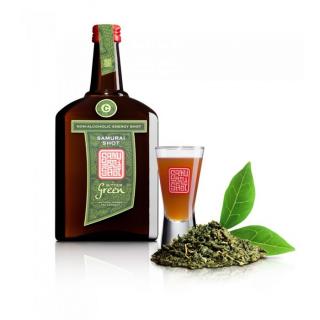Povzbuzující nealkoholický nápoj BITTER GREEN - zelený čaj a cesmína