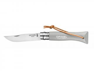 Kapesní zavírací nůž OPINEL TREKKING VRI N°06, 7 cm světle šedá