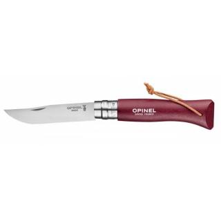 Kapesní zavírací nůž OPINEL TREKKING VRI N°08, 8,5 cm Burgundy