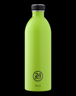 Láhev na pití 24Bottles CHROMATIC 1 l - LIME GREEN Lime Green