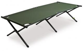 Skládací kempingové lehátko PINGUIN BED Zelená