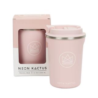 Termohrnek / Travel Mug NEON KACTUS 380 ml Flamingo (Pink)