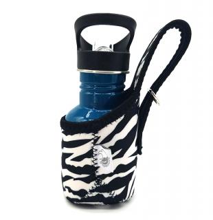 Termoobal na láhev OneGreenBottle 0,35 l Zebra