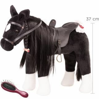 Götz kůň černý česací (52 cm) (Od firmy Götz)