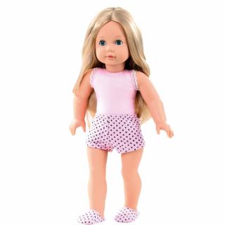 Götz panenka Jessica to dress (5-kloubová panenka, 46 cm vysoká, blond vlasy, modré mrkací oči)