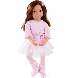 Götz panenka Sophie baletka (9-kloubová stojící panenka, 50cm vysoká, hnědé vlasy a hnědé oči, z kolekce HAPPY KIDZ )