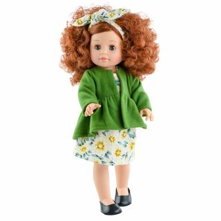 Paola Reina panenka Angela (5-kloubová panenka, 42 cm vysoká, rezavé vlasy, modré oči, mrkací)