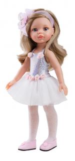 Paola Reina panenka Carla baletka (5-kloubová panenka, 32 cm vysoká, blond vlasy, modré oči, nemrkací)