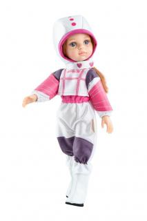 Paola Reina panenka Karine astronautka (5-kloubová panenka, 32 cm vysoká, rezavé vlasy, modré oči, nemrkací)