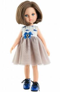 Paola Reina panenka Mari Mari  (5-kloubová panenka, 32 cm vysoká, hnědé vlasy, modré oči, nemrkací)