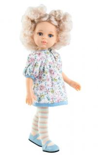 Paola Reina panenka Mari Pili (5-kloubová panenka, 32 cm vysoká, blond vlasy, modré oči, nemrkací)
