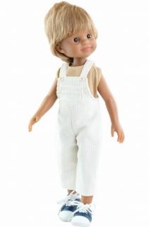 Paola Reina panenka Martin  (5-kloubová panenka, 32 cm vysoká, blond vlasy, hnědé oči, nemrkací)