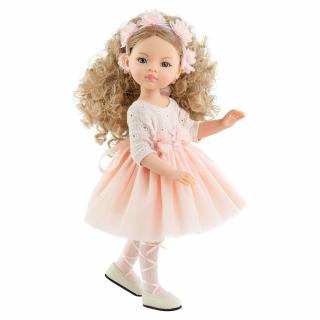 Paola Reina panenka Rebeca  (více kloubová)  (9-kloubová panenka, 32 cm vysoká, blond vlasy, modré oči, nemrkací)