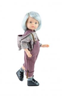 Paola Reina panenka Sergio (více kloubová) (9-kloubová panenka, 32 cm vysoká, šedé vlasy, modré oči, nemrkací)