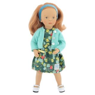 Petitcollin panenka Lyana (5-kloubová panenka, 34 cm vysoká, zrzavé vlasy a modré oči )