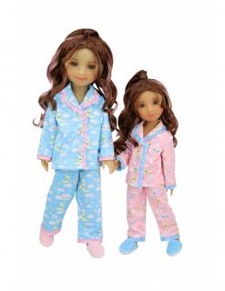 Ruby Red Fashion Friends Slumber Party Set (Special Edition) - Bella a Bailey (9ti kloubové panenky)