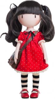 Santoro London Gorjuss od Paola Reina - panenka Ruby (5-kloubová panenka, 32 cm vysoká, černé vlasy, černé oči, nemrkací)