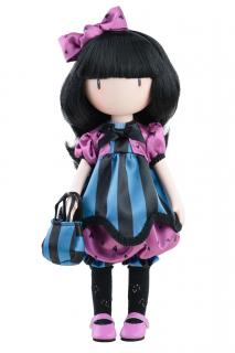 Santoro London Gorjuss od Paola Reina - panenka The Frock (5-kloubová panenka, 32 cm vysoká, černé vlasy, černé oči, nemrkací)