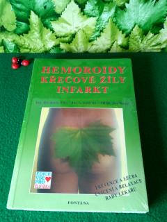 Fontána Kniha Hemoroidy, křečové žíly, infarkt