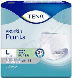 Absorpční natahovací kalhotky, TENA Pants Super, různé velikosti, 12 ks Velikost: Large, 12 ks