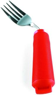 Ergonomická vidlička se širokou rukojetí pro osoby s postižením, různé barvy Barva: Červená