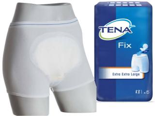 Fixační kalhotky, TENA Fix Premium, různé velikosti, 5 ks Velikost: Large, 5 ks