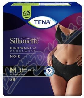 Inkontinenční černé prádlo, TENA Lady Pants Plus Noir, různé velikosti Velikost: Medium, 9 ks