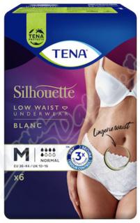 Inkontinenční dámské kalhotky, TENA Silhouette Normal Blanc, různé velikosti Balení: vel. L - 5 ks