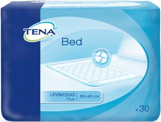 Inkontinenční ochranné podložky, TENA Bed Plus, 40 x 60 cm, 30 ks