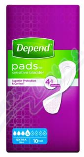 Inkontinenční vložky - Depend Extra, 10 ks