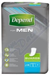 Inkontinenční vložky - Depend For Men 2, 14 ks