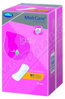 Inkontinenční vložky - MoliCare Lady 1,5 kapky, 14 ks