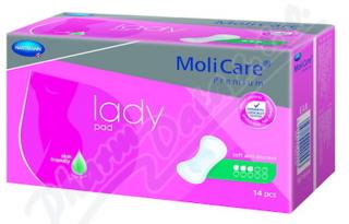 Inkontinenční vložky - MoliCare Lady 3 kapky, 14 ks