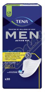 Inkontinenční vložky pro muže, TENA Men Level 2, 20 ks