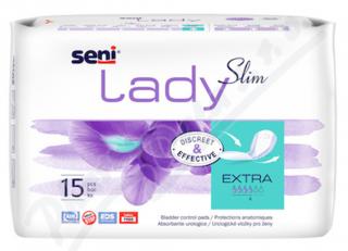 Inkontinenční vložky pro ženy - Seni Lady Slim Extra, 15 ks, 14 x 26,5cm