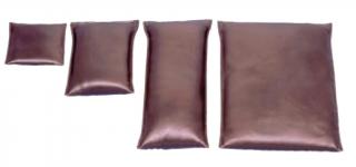 Koženkový sáček s pískem pro snadné polohování, 0,5kg - 7,0kg -: 18x27cm, 2,0kg