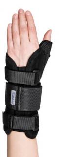 Ortéza zápěstí s ochranou palce - MANU medical PLUS (PRO LEVOU RUKU) Velikost: vel. 1 / 13 - 16 cm