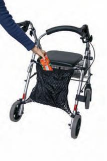 Síťovka s podšívkou na invalidní vozík a chodítka Barva: Černá